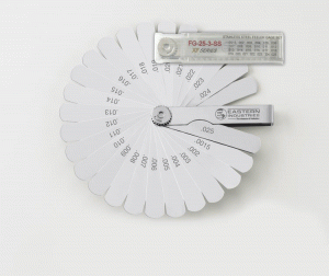stainless steel feeler gauge in us inch sizes